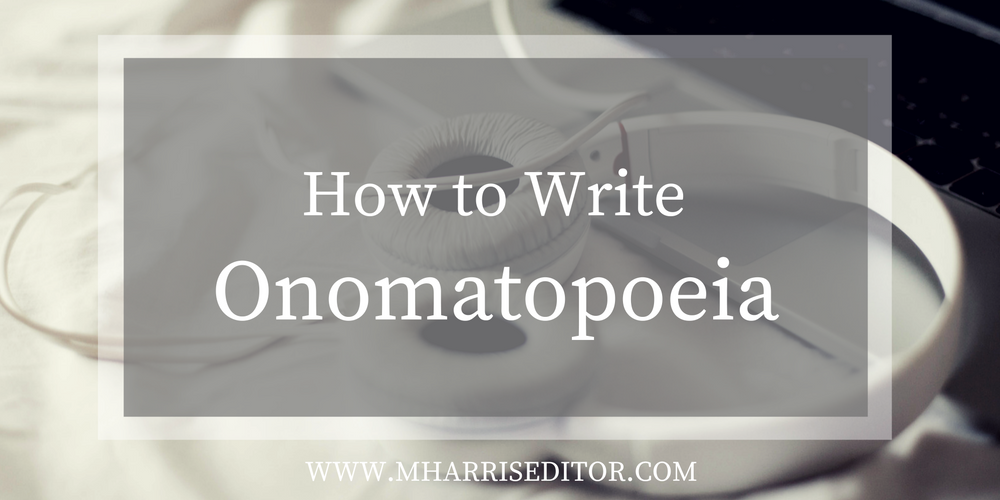 write onomatopoeia fiction selb pub